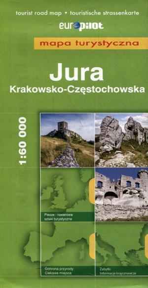 Mapa Turystyczna EuroPilot. Jura Krk-Częst. br - zbiorowa praca - książka