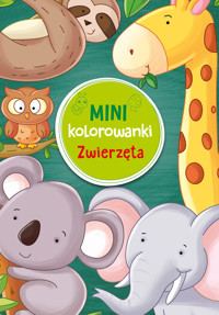 Mini kolorowanki. Zwierzęta - zbiorowa praca - książka