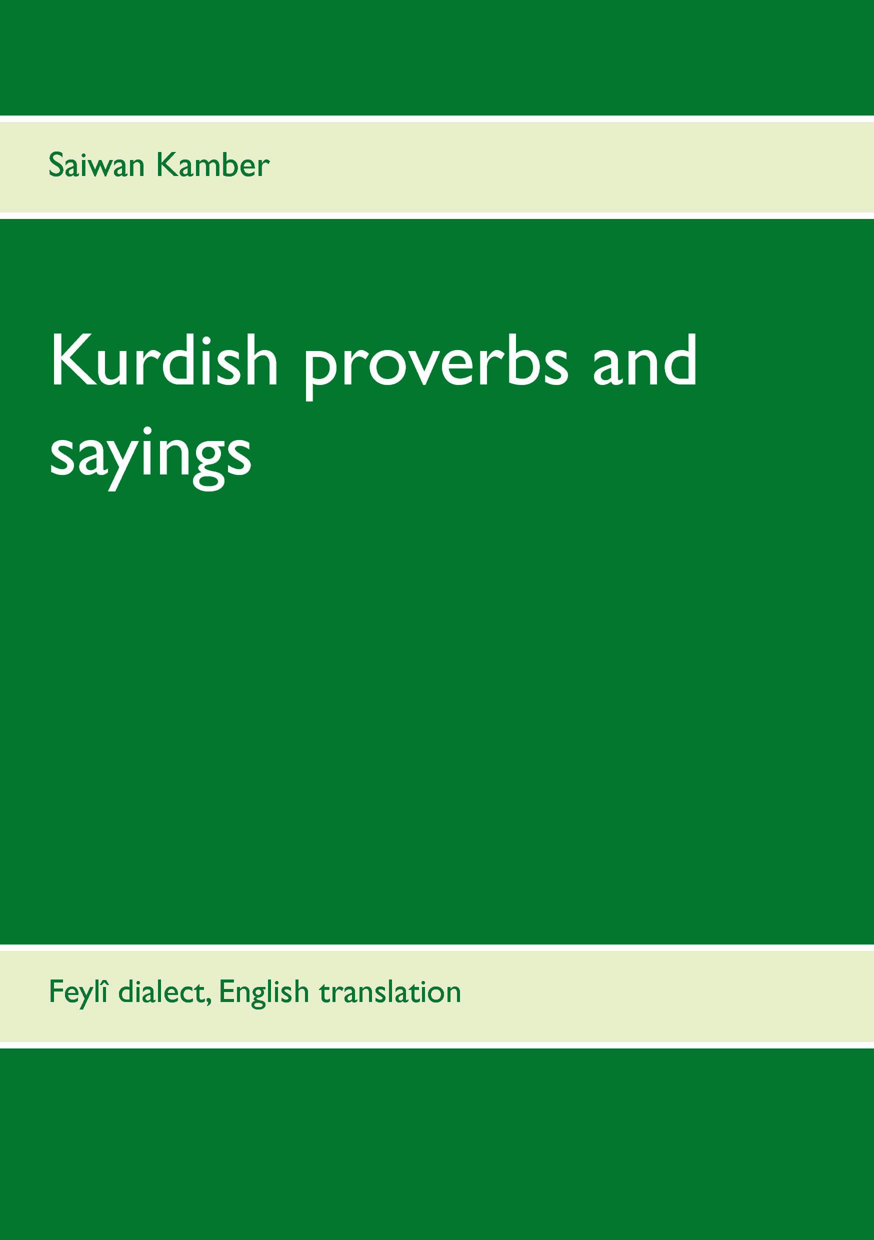 Kurdish proverbs and sayings