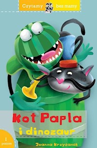 Czytamy bez mamy Kot Papla i dinozaur - Krzyżanek Joanna - książka