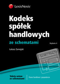 Kodeks spółek handlowych ze schematami - Łukasz Zamojski - książka
