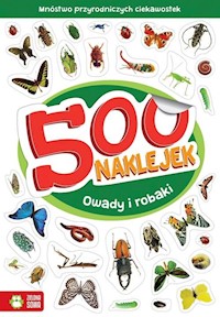 500 naklejek Owady i robaki - - książka