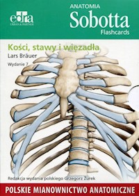 Anatomia Sobotta Flashcards Kości stawy i więzadła - Brauer Lars - książka