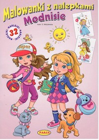 Malowanki z nalepkami Modnisie - Motylewska Grażyna - książka