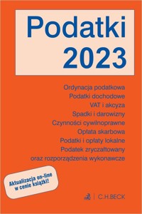 Podatki 2023 z aktualizacją online -  - książka