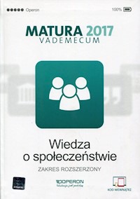 Wiedza o społeczeństwie Matura 2017 Vademecum Zakres rozszerzony - Walczyk Mikołaj, Walendziak Iwona - książka