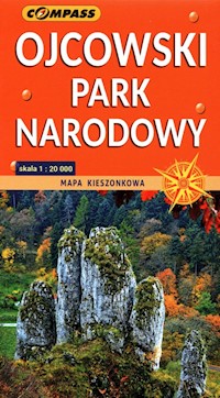 Ojcowski Park Narodowy mapa kieszonkowa 1:20 000 -  - książka