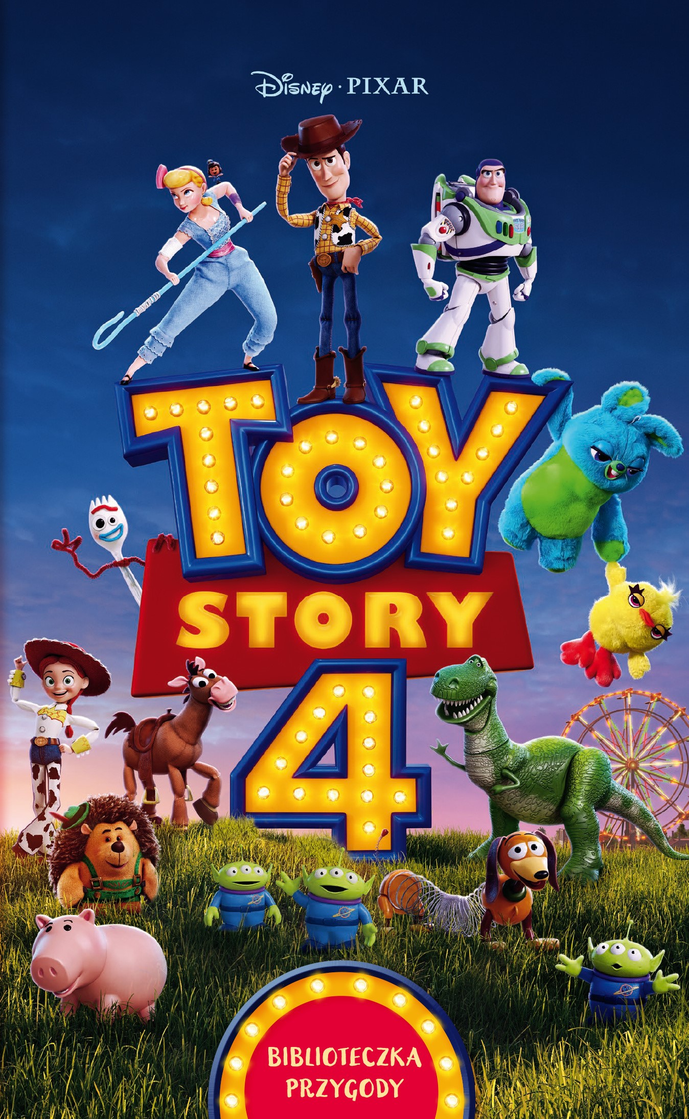 Okładka:Toy Story 4. Biblioteczka przygody. Disney Pixar 