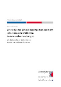 Betriebliches Eingliederungsmanagement in kleinen und mittleren Kommunalverwaltungen - Julien Alexandre Volk - ebook