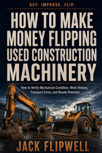 How to Make Money Flipping Used Construction Machinery - How to Verify Mechanical Condition, Work History, Transport Costs, and Resale Potential - JACK FLIPWELL - ebook
