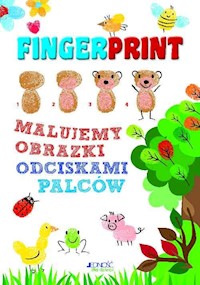 Fingerprint. Malujemy obrazki odciskami palców. Zestaw do malowania - Zanoncelli Anastasia - książka