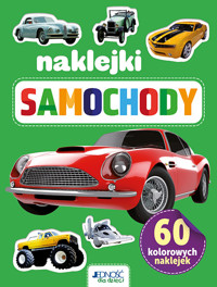 60 kolorowych naklejek Samochody -  - książka