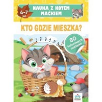 Nauka z kotem Maćkiem. Kto gdzie mieszka? - Hristo Dimitrov - książka