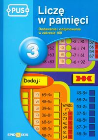 PUS Liczę w pamięci 3 - Cudnik Dorota - książka