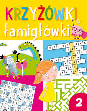 Krzyżówki łamigłówki 2 - zbiorowa praca - książka