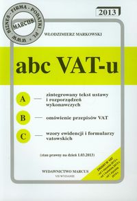 ABC VAT-u 2013 - Włodzimierz Markowski - książka