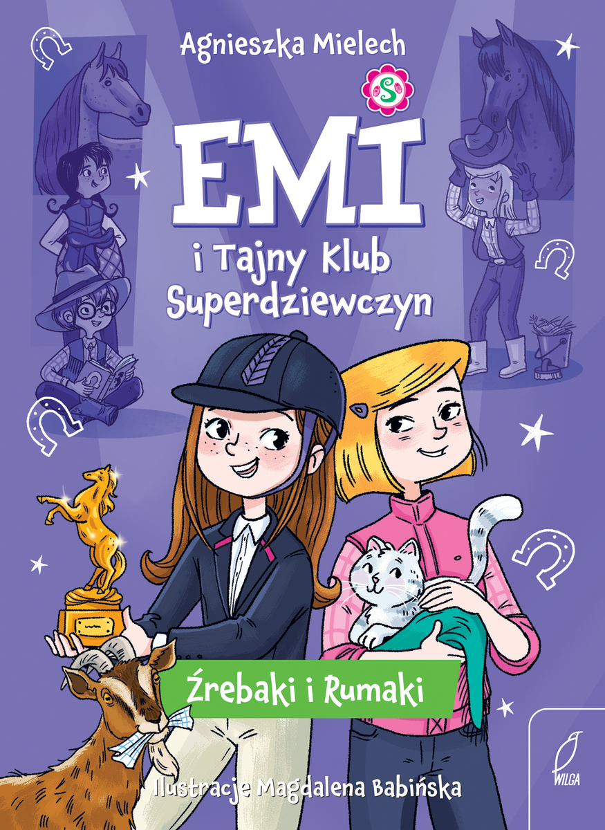 Emi i Tajny Klub Superdziewczyn. Źrebaki i rumaki. Tom 5 - Agnieszka Mielech - książka