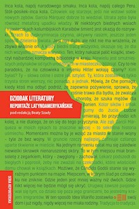 Dziobak literatury Reportaże latynoamerykańskie - Beata Szady (red.) - ebook