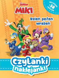Czytanki naklejanki. Dzień pełen wrażeń. Disney Junior Miki -  - książka
