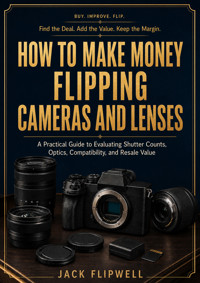 How to Make Money Flipping Cameras and Lenses - A Practical Guide to Evaluating Shutter Counts, Optics, Compatibility, and Resale Value - JACK FLIPWELL - ebook