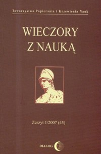 Wieczory z nauką zeszyt 1/2007 -  - książka