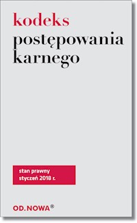 Kodeks postępowania karnego - - książka