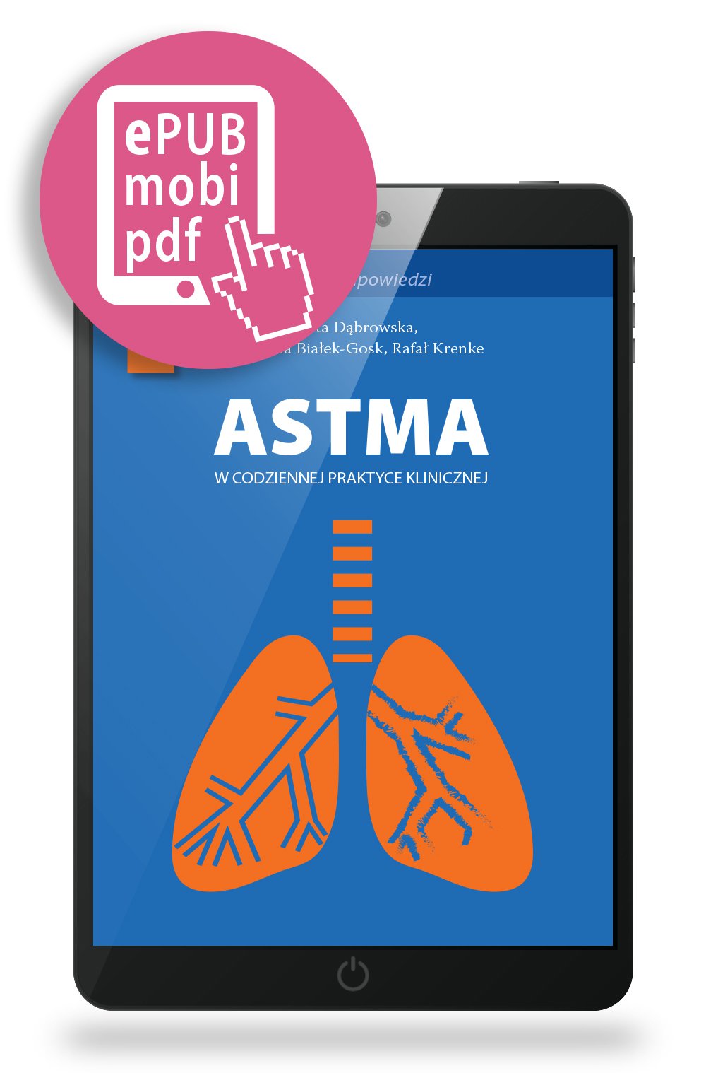 Okładka:Astma w codziennej praktyce 