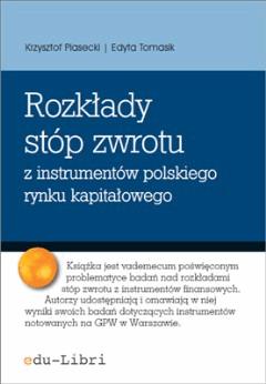 Okładka:Rozkłady stóp zwrotu z instrumentów polskiego rynku kapitałowego 