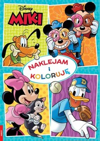Miki Naklejam i koloruję -  - książka