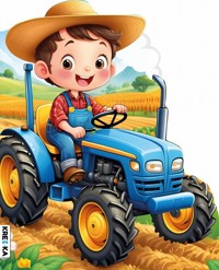 Traktor z rolnikiem -  - książka