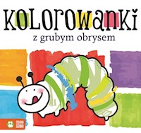 Kolorowanki z grubym obrysem -  - książka