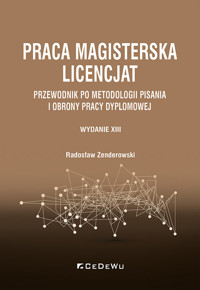Praca magisterska. Licencjat -  - książka