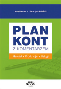 Plan kont z komentarzem - handel, produkcja, usługi - Gierusz Jerzy, Koleśnik Katarzyna - książka