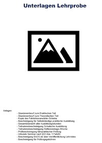 Lehrprobe Fahrlehrer - Christian Jünemann - ebook