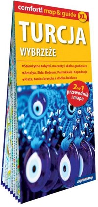 Comfort!map&guide XL Turcja. Wybrzeże 2w1 - zbiorowa praca - książka