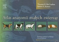 Atlas anatomii małych zwierząt - McCracken Thomas O., Kainer Robert A. - książka