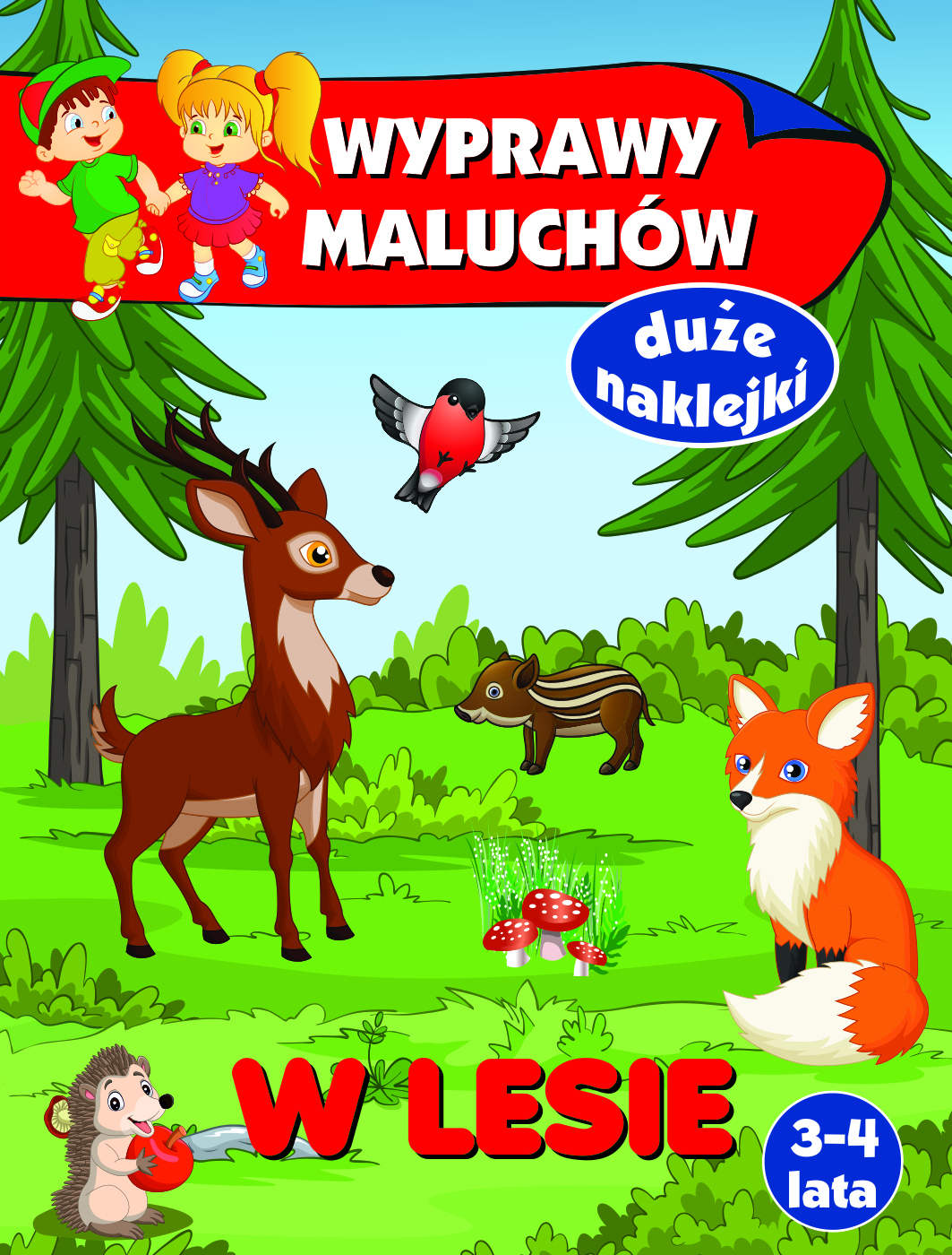 Wyprawy maluchów. W lesie - Wiśniewska Anna - książka