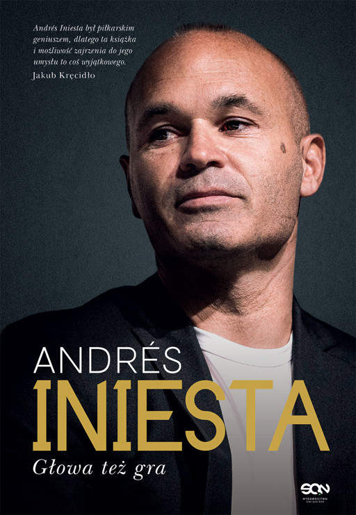 Okładka książki Andrés Iniesta. Głowa też gra