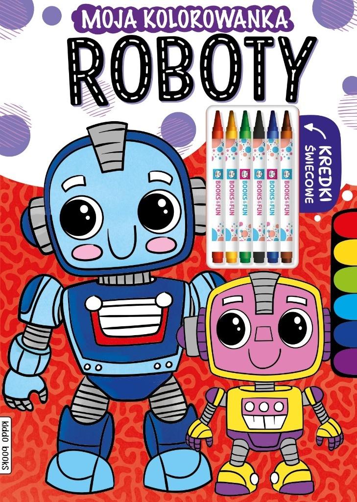 Roboty. Moja kolorowanka - zbiorowa praca - książka