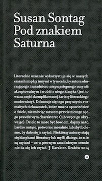 Pod znakiem Saturna - Sontag Susan - książka