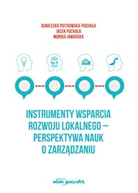 Instrumenty wsparcia rozwoju lokalnego - perspektywa nauk o zarządzaniu - Piotrowska-Puchała Agnieszka, Puchała Jacek, Jaworska Monika - książka