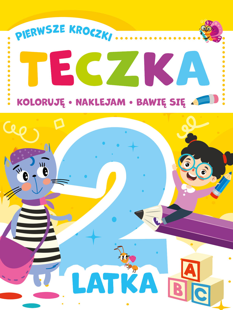 Pierwsze kroczki. Teczka 2-latka - zbiorowa praca - książka