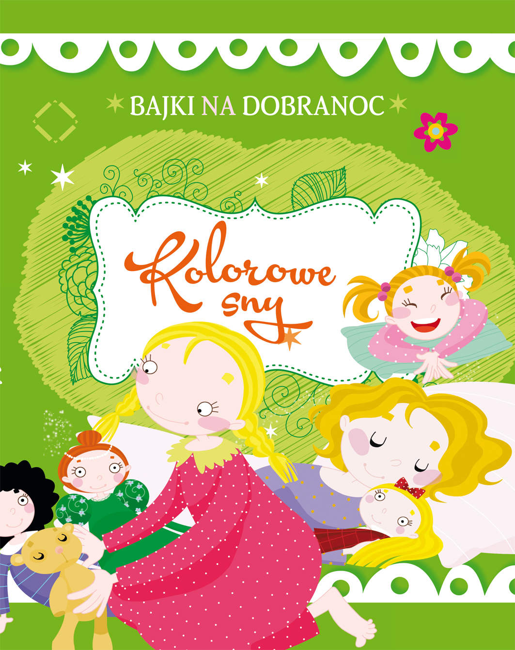 Bajki na dobranoc. Kolorowe sny - zbiorowa praca - książka