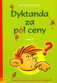 Dyktanda za pół ceny 4 - Barbara Włodarczyk - książka