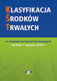 Klasyfikacja środków trwałych - - książka