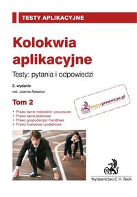 Kolokwia aplikacyjne -  - książka