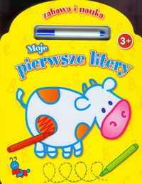 Zabawa i nauka Moje pierwsze litery -  - książka