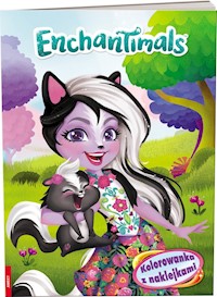 Enchantimals. Kolorowanka z naklejkami - Opracowanie zbiorowe - książka