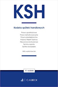 KSH. Kodeks spółek handlowych oraz ustawy towarzyszące -  - książka