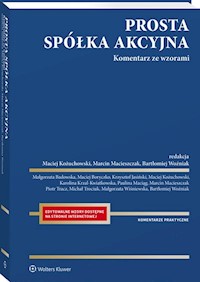 Prosta spółka akcyjna Komentarz ze wzorami -  - książka